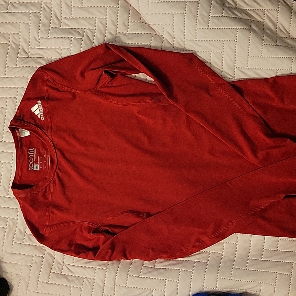 Adidas techfit compression shirt